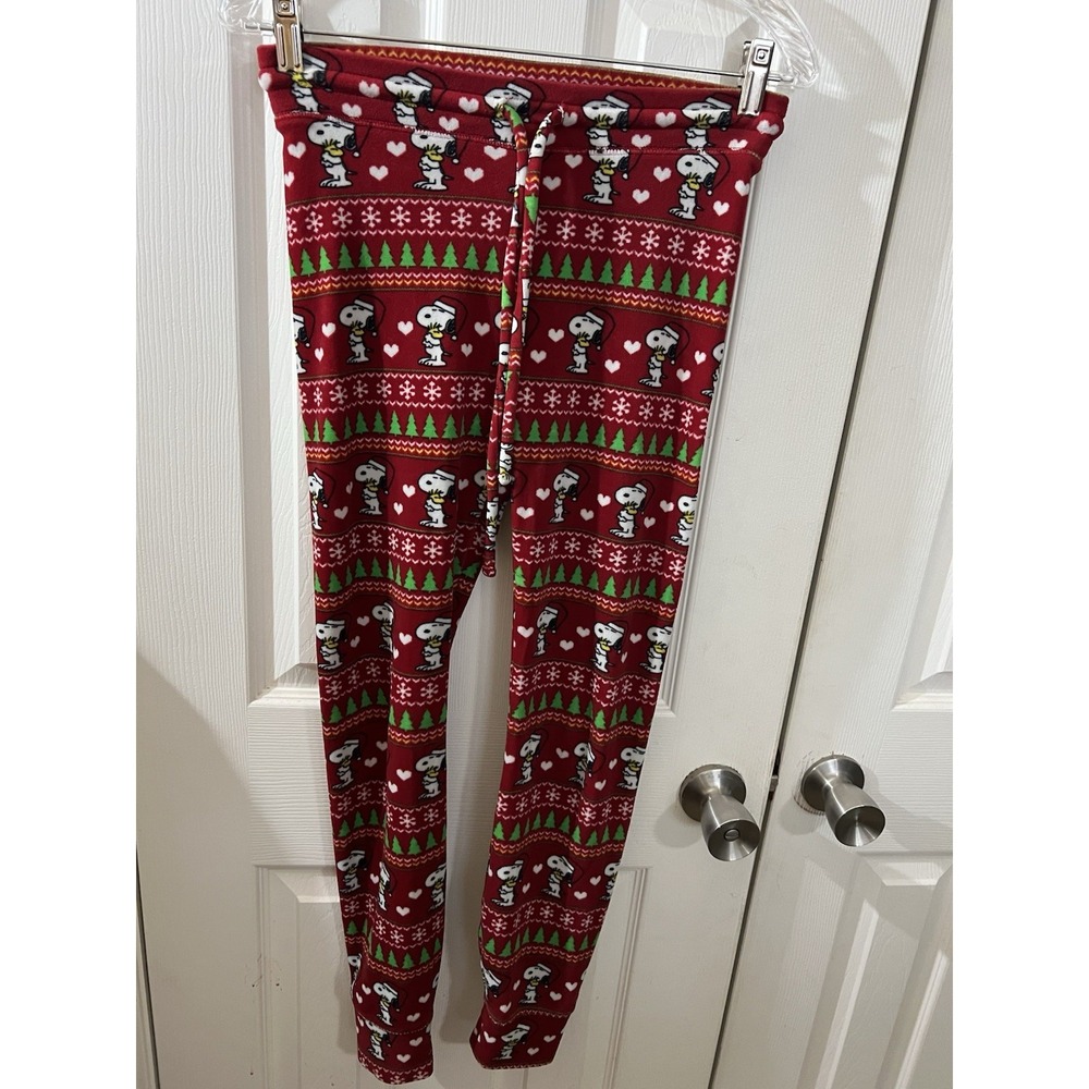 2021 American Eagle Peanuts / Snoopy Christmas Pajama Pants Size Small Short